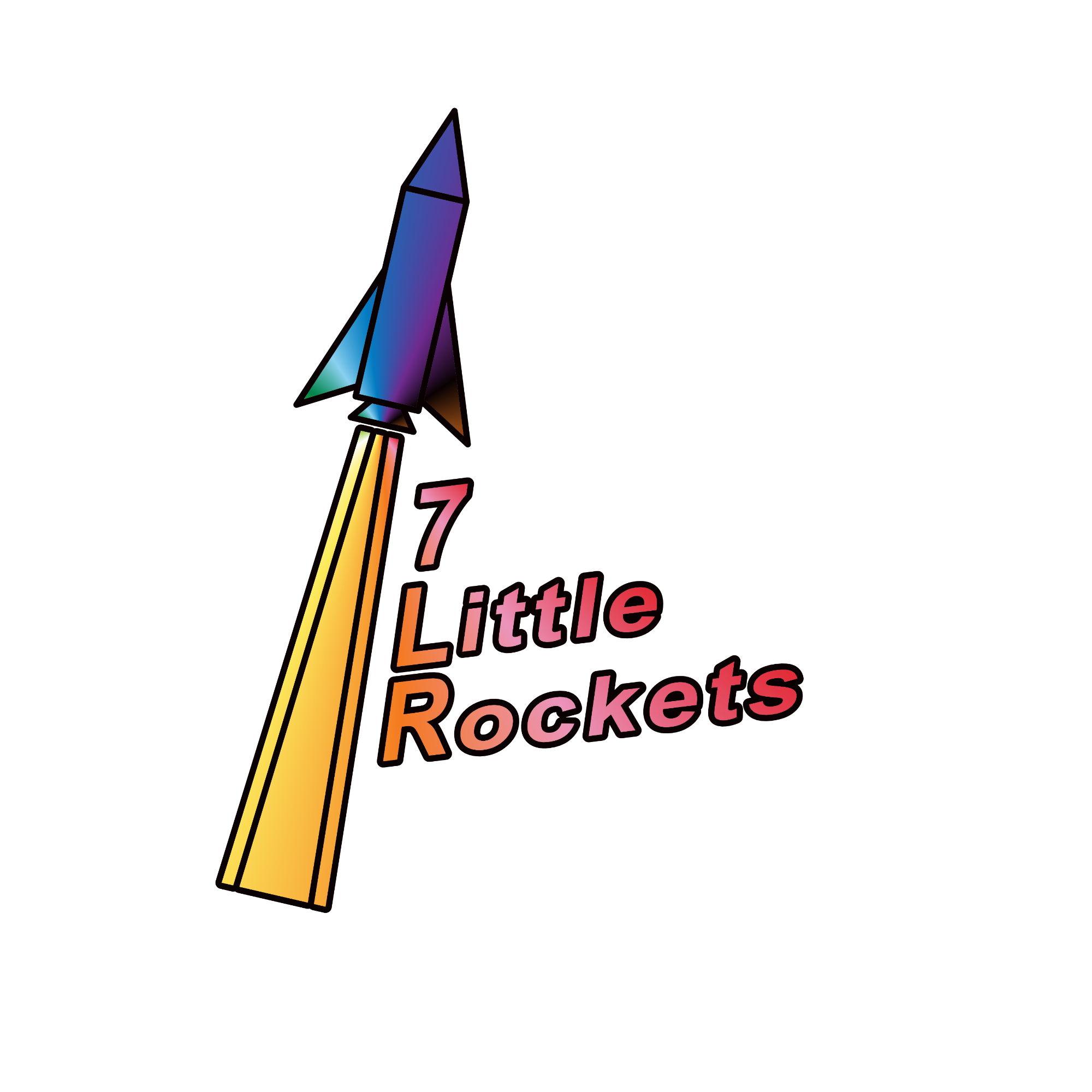 7 Little Rockets Logo
